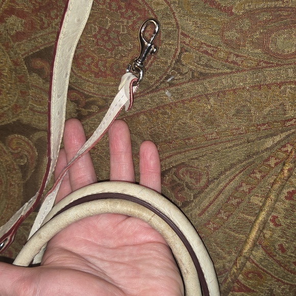 Vintage Dooney&Bourke Ostrich Embossed Crossbody $398 Retail - Picture 13 of 16